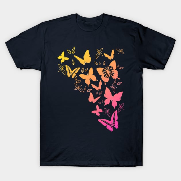 butterflies T-Shirt by Bianka